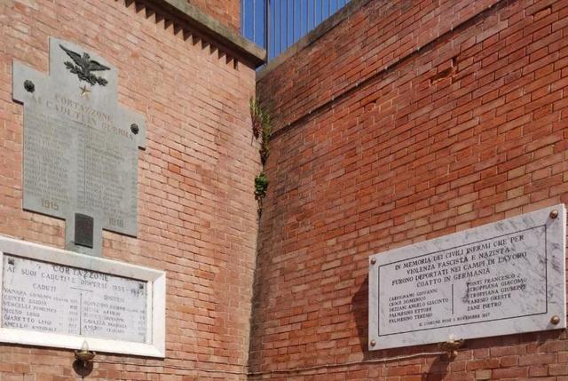 Lapidi commemorative ai Caduti | Cortazzone (c/o Chiesa di San Secondo)
